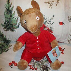 Kohl’s Cares Plush Llama, Llama Red Pajamas by Anna Dewdney tags